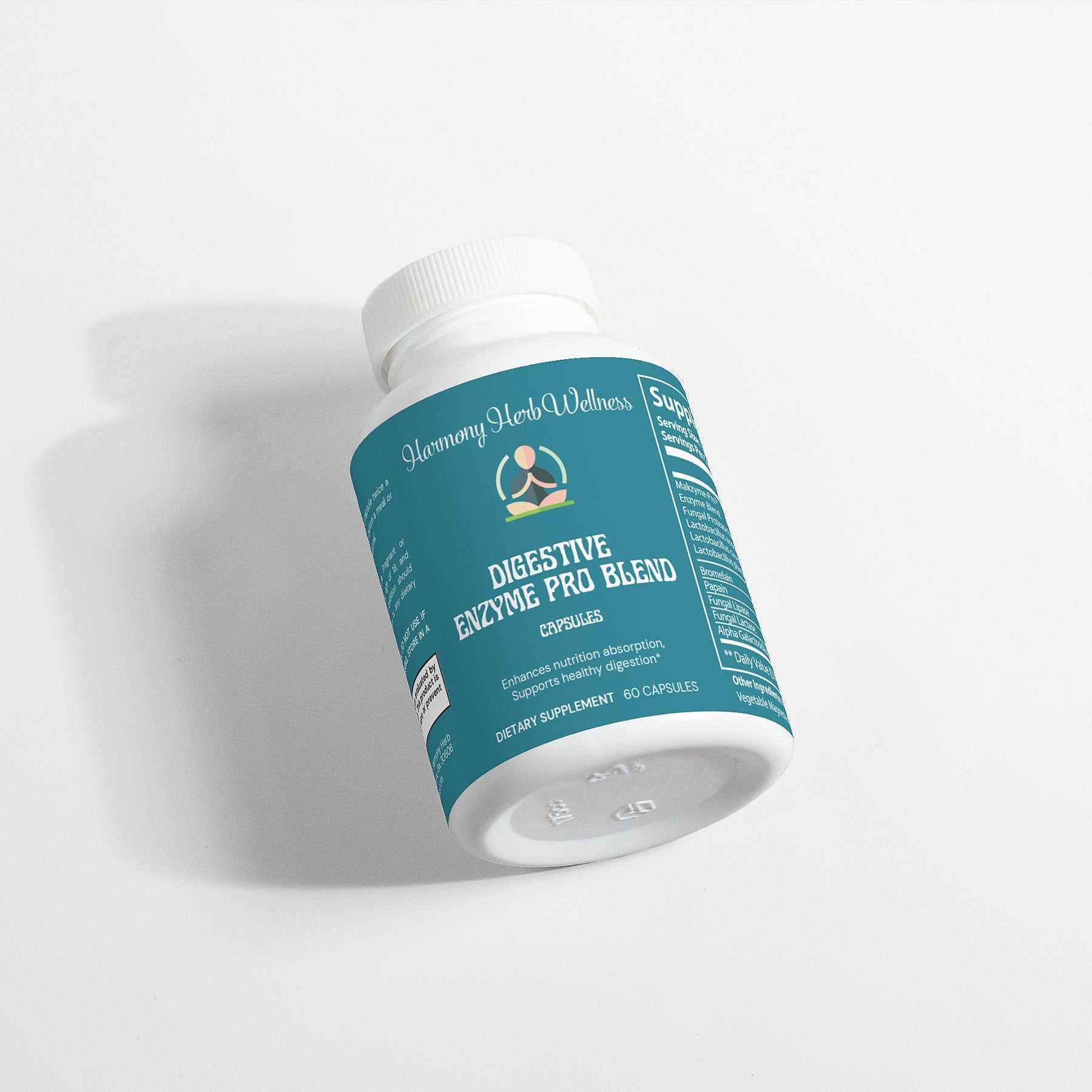 Digestive Energy Supplement bottle for improved digestion and energy.