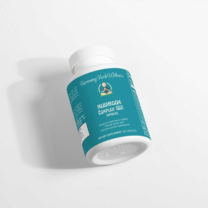 Adaptogenic Mushroom Supplement bottle