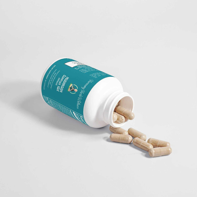 Adaptogenic Mushroom Supplement bottle